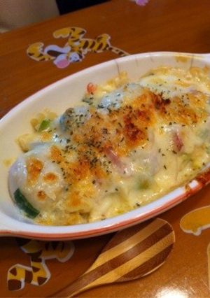 簡単！ねぎと山芋グラタン-レシピのメイン写真