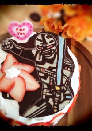 チョコプレート〜ギャバン‼-レシピのメイン写真