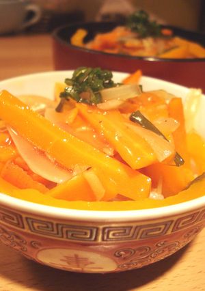 すっぱいお野菜あんかけ丼-レシピのメイン写真