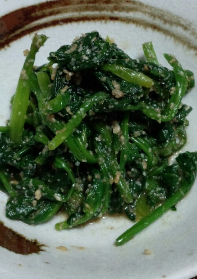 しっかり味☆ほうれん草の胡麻和え-レシピのメイン写真
