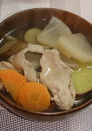 上品な味☆けんちん汁-レシピのメイン写真