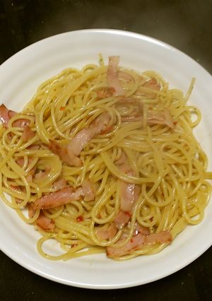 豆板醤で作る中華風ペペロンチーノ-レシピのメイン写真