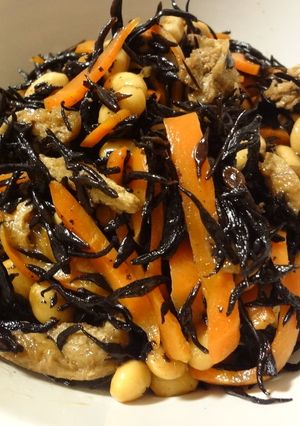 ひじきと大豆の煮物-レシピのメイン写真