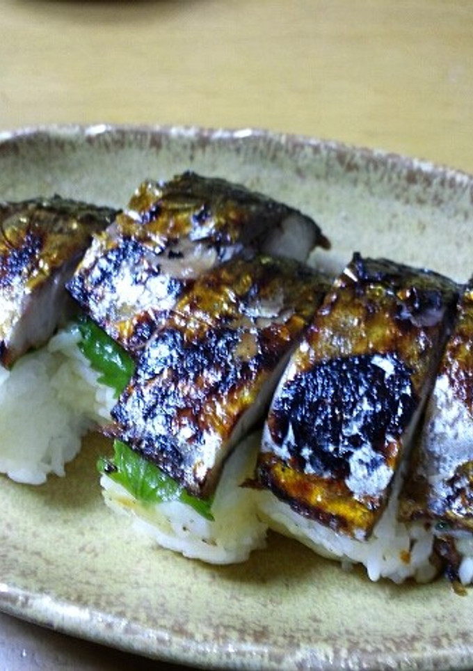 超簡単！ 焼き鯖寿司♪(鯖まんま)-レシピのメイン写真