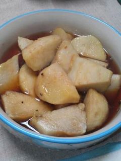 レンジで簡単里芋の煮物-レシピのメイン写真