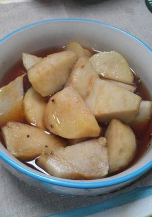 レンジで簡単里芋の煮物-レシピのメイン写真