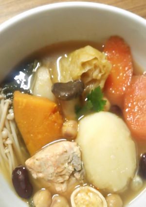 お味噌のポトフ バターをのせて-レシピのメイン写真