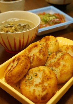 m乾燥ポテトＤＥ居酒屋風ポテトチーズもち-レシピのメイン写真