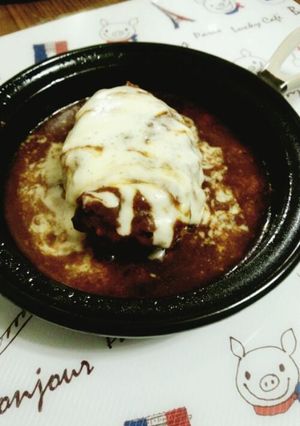 煮込みハンバーグ-レシピのメイン写真