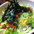 サラダのおうどん
