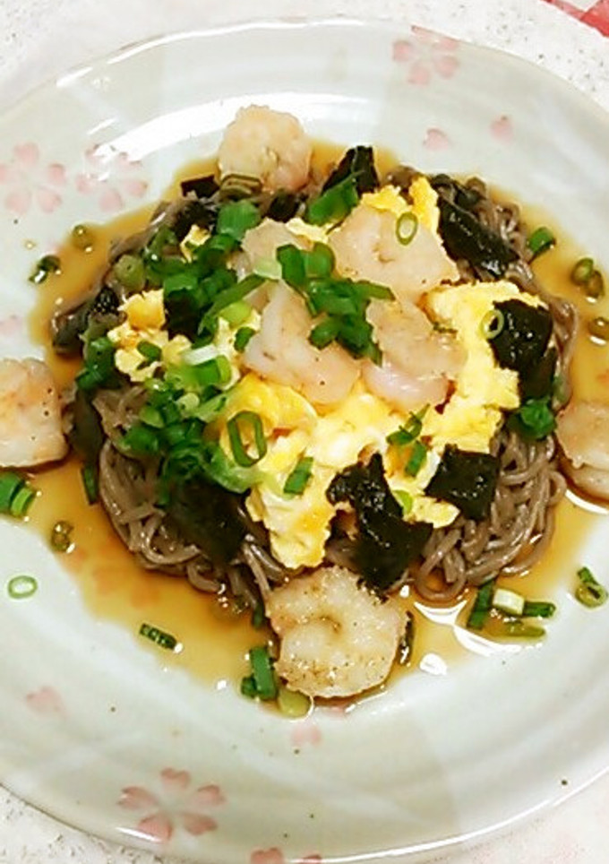 瓦そば風☆焼き蕎麦♡超簡単♡-レシピのメイン写真