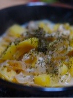 【簡単•ヘルシー】味噌豆乳クリームパスタ-レシピのメイン写真
