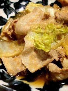 白菜と豚肉のみぞれ煮-レシピのメイン写真