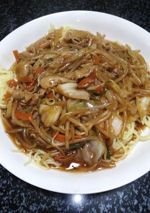 簡単★あんかけ焼きそば★-レシピのメイン写真