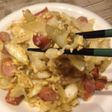 野菜と豆板醤の卵和え