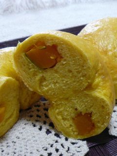 ダブルかぼちゃのベーグル-レシピのメイン写真