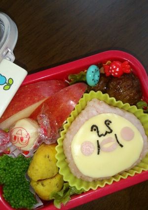 キャラ弁こびと図鑑カクレモモジリ立体-レシピのメイン写真