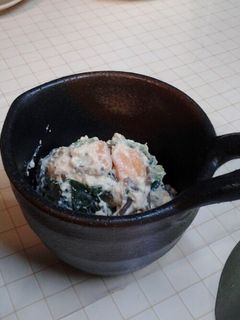 秋です(^-^)riikン宅の柿の白和え-レシピのメイン写真