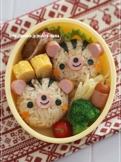 リスくん*キャラ弁-レシピのメイン写真