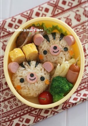 リスくん＊キャラ弁-レシピのメイン写真