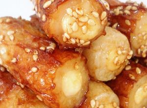 お弁当に☆チーズinちくわの甘辛焼き-レシピのメイン写真