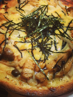 照り焼きチキンピザ-レシピのメイン写真