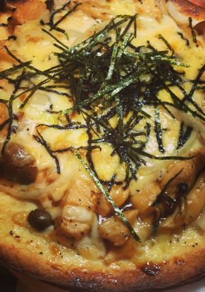 照り焼きチキンピザ-レシピのメイン写真