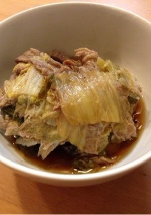 豚肉と白菜の煮物☆圧力鍋で-レシピのメイン写真