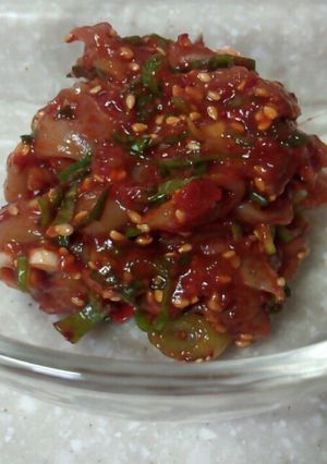 チャンジャの美味しい食べ方-レシピのメイン写真