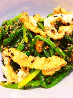 ほうれん草と油揚げの胡麻ゴマ和え-レシピのメイン写真