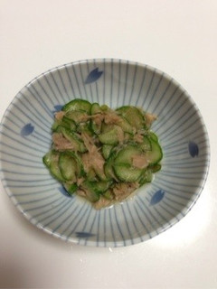 夕飯にもう一品!きゅうりとツナの中華あえ-レシピのメイン写真