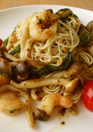 晩秋にそーめんdeパスタ-レシピのメイン写真