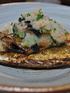 秋刀魚のおろし和え-レシピのメイン写真