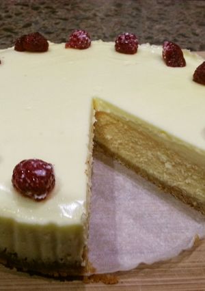 簡単！2層の濃厚チーズケーキ-レシピのメイン写真