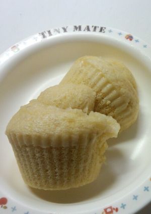 朝食・おやつに＊蒸しパンｉｎバナナ＊-レシピのメイン写真