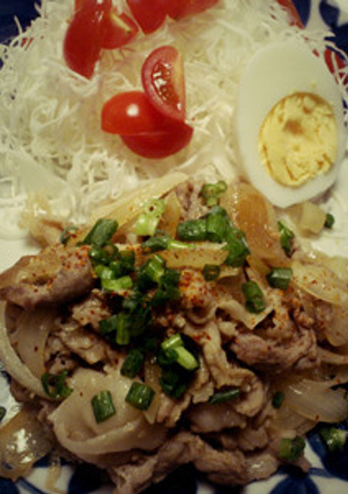 豚こま肉のしょうが焼き-レシピのメイン写真