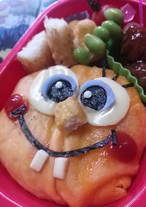 スポンジボブキャラ弁-レシピのメイン写真