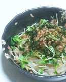 もやし☆簡単たらこパスタソース和え