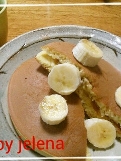 バナナホットケーキ-レシピのメイン写真