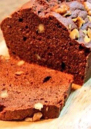 濃厚チョコと胡桃のパウンドケーキ-レシピのメイン写真