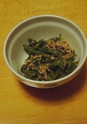 インゲンの中華炒め煮-レシピのメイン写真