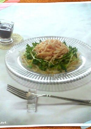 柔らかササミともやしの棒々鶏風サラダ-レシピのメイン写真