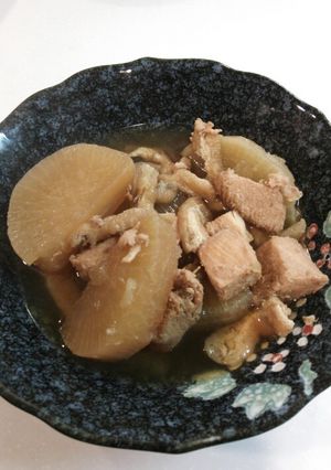 我が家の大根と鶏肉の煮物ー☆-レシピのメイン写真
