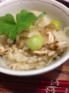 秋の味覚☆松茸ご飯-レシピのメイン写真