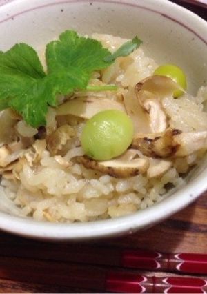 秋の味覚☆松茸ご飯-レシピのメイン写真