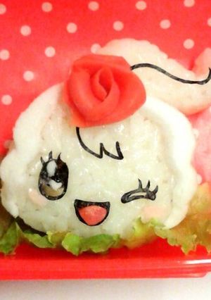 キャラ弁☆たまごっち♥みらいっち-レシピのメイン写真