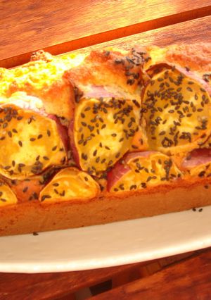 HMで胡麻香るほくほく焼き芋ケーキ-レシピのメイン写真