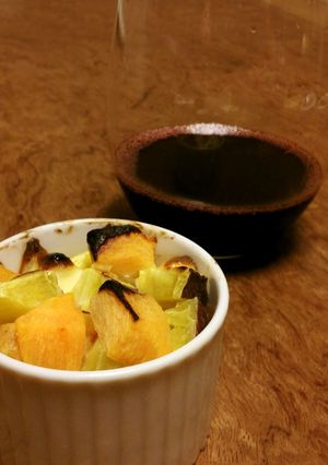 秋を感じよう！薩摩芋と柿でココットカマン-レシピのメイン写真