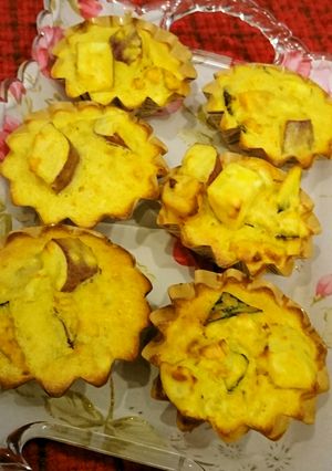 薩摩芋と南瓜のマフィン-レシピのメイン写真