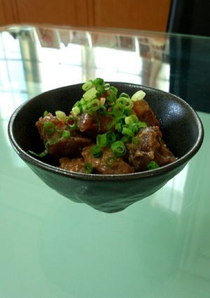寒い日ゎ 牛すじとｺﾝﾆｬｸの味噌煮-レシピのメイン写真